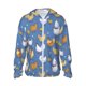 thumbnail image 1 of Fotbe Chicken Family Chaqueta con Protección Solar UPF 50+ para Hombre y Mujer, Camisa con Capucha y Bolsillos-Small, 1 of 7