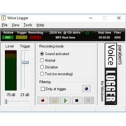 Voice Logger by Paraben Consumer Software - Turns Windows Computers into Voice Activated Recorders