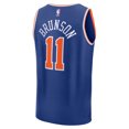 thumbnail image 3 of Men's Fanatics Jalen Brunson Blue New York Knicks Fast Break Replica Player Jersey - Icon Edition, 3 of 3