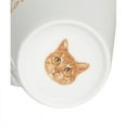 thumbnail image 5 of Pet Portrait White Porcelain Water Cup with Lid & Spoon - I Love Orange Tabbies, 5 of 7
