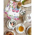 thumbnail image 4 of Spring Gnomes Kitchen Dish Towels for Drying Dishes Set of 4, Botanical Rose Flower Leaves Butterfly Waffle Weave Microfiber Hand Tea Bathroom Towels Quick Dry & Absorbent Towel 15.7x23.6, 4 of 7