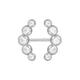 thumbnail image 5 of Qarigey Anillo para pezones con barra, adorno para el pecho femenino, decoración para el cuerpo, Piercings únicos para el pecho, para el Tipo 3 2piezas Qarigey CBP271341, 5 of 6
