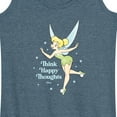 thumbnail image 3 of Tinker Bell - Think Happy Thoughts - Ladies Racerback Tank, 3 of 5