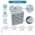 thumbnail image 6 of Coastal Fishes Table Runner 36 Inches, Summer Watercolor Ocean Animals Bed Runner Dresser Scarves Tabletop for Indoor Outdoor Parties/Ceremony/Banquet, 13"x 36", 6 of 8