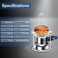 thumbnail image 3 of FOUR E's Scientific Portable Mini Butane Stove Furnace Stand, Adjustable Flame Small Butane Stove, 3 of 7