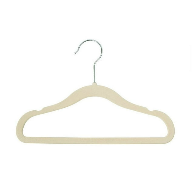 50 Pack Non-Slip Velvet Hangers For Coats, Jackets, Pants, & Dress Clothes