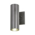 thumbnail image 4 of Meyda Tiffany 159194 Cilindro 10" Tall Wall Sconce - Cosmic Silver Vein, 4 of 6