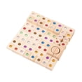 thumbnail image 1 of Wooden Gem Building Set Color Recognition and Stacking Educational Toy(32 Pcs)-B, 1 of 4