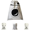 thumbnail image 1 of Large Canvas Laundry Bag with Drawstring for Toys Storage Travel Washing Machine, 1 of 5