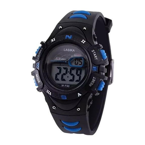 TIHLMK Watch for Youngster Multi Function Alarm Clock Student Waterproof Sports Fashion Electronic Watch