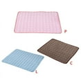 thumbnail image 2 of Big Clearance! Summer Pet Self Cooling Mat -Dogs Cats Washable Ice Silk Cooling Mat,Breathable Pet Cushion Sleep Pad for Dogs Kennel Sofa Bed Floor,Portable Tour Camping Yoga Sleeping Massage, 2 of 6