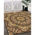 thumbnail image 2 of Ahgly Company Indoor Rectangle Patterned GoldenRod Gold Area Rugs, 2' x 3', 2 of 6