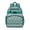 Blue-green-25, variant on Colorful Retro Students Backpack Boho Chic Tribal Pattern School Bag with Aesthetic Floral Design, Great for Daily Use and Travel