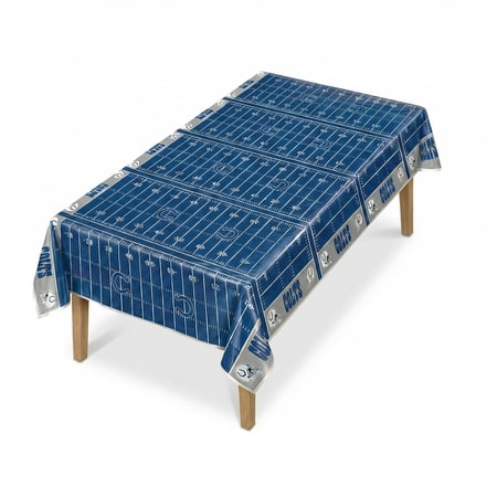 Amscan Indianapolis Colts Plastic Table Cover – 2 Count 54 x 96