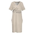 thumbnail image 4 of Quienquiera que sea vestido de bolsillo suelto vestidos de mujer elegantes y bonitos vestidos de baile vintage, 4 of 7