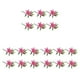 thumbnail image 4 of 6 piezas de flores de lirio artificiales Advancent decorativas para el hogar PVC, 4 of 6