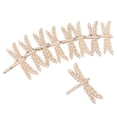 thumbnail image 4 of Paquete de 10 etiquetas de regalo de libélula de madera rústica, etiquetas decorativas hechas a mano para bricolaje, 4 of 9