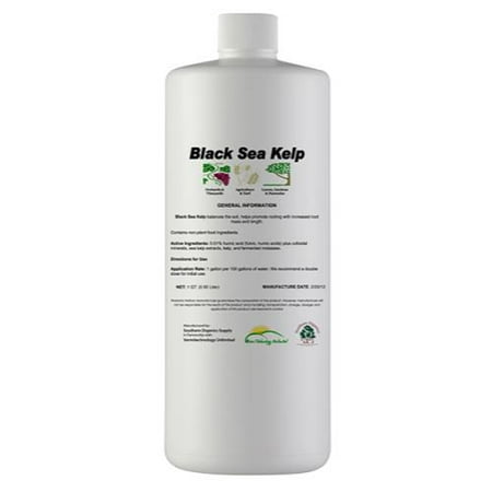 Organic Sea Kelp - VermaPlex 724215 Black Sea Kelp Organic Fertilizer, 1 quart