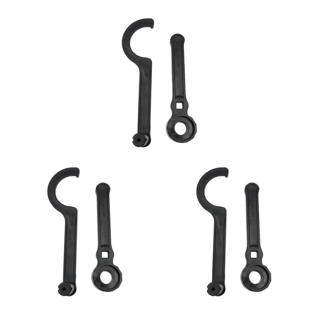 Advancent Herramienta de montaje de tuercas de tornillo, llave inglesa, extractor de regulador de amortiguador, herramienta de desmontaje, anillo Type1