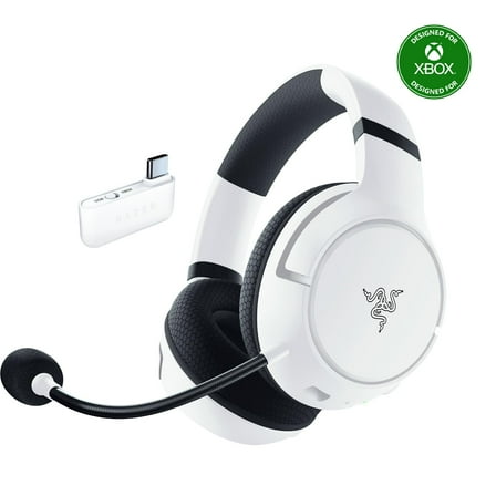 Razer Kaira HyperSpeed Wireless Gaming Headset for Xbox Series X|S, Xbox One, PC, Bluetooth, White