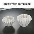 50 Pack Coffee Filters,Basket Paper Coffee Filters, Small Coffee Maker