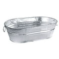 thumbnail image 2 of Behrens 00097 Multi-purpose Galvanized Oval Hot Dipped Steel Tub, 10.5 Gal. Capacity, 2 of 6