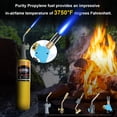 thumbnail image 3 of Cilindro de gas MR. TORCH BLUEFIRE Modern MAPP 414 ml, paquete de 2, 3 of 7