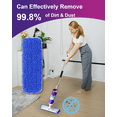 thumbnail image 6 of Reusable Power Mop Refill for Power Mop, Multi-Surface & Wood Mopping Pad Refil for Floor Cleaning - Washable Microfiber Pad, 8 Pack, 6 of 6