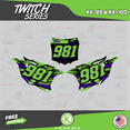 thumbnail image 2 of Kalair GFX Graphics Kit for Kawasaki KX85 (2014-2021) Twitch Series, 2 of 5