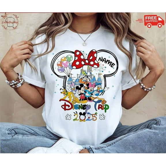 Personalized Disney Trip Shirts, Disneyland Shirts, Disney T-Shirt, Disney Family Matching Shirt, Magical Castle Shirt, Disneyworld, Ml90S-5Xl Shirt