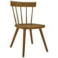 thumbnail image 2 of Modway Sutter Wood Dining Side Chair Set of 2 in Walnut, 2 of 7