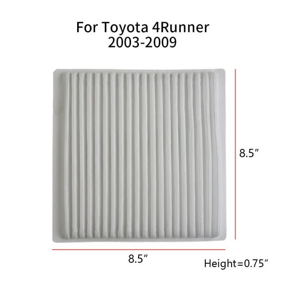 Cabin Air Filter for Toyota 4Runner 2003-2009 for Prius 2001-2009