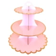 thumbnail image 2 of BAETEUY 3-Layer Cupcake Dessert Paper Stand Display Rack Birthday Wedding Party Supplies, 2 of 7