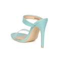 thumbnail image 3 of New Women Mackin J 213-62 Patent PU Perspex Double Band Stiletto Sandal, 3 of 6
