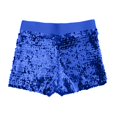 thumbnail image 3 of Disco Sequins Women's Shorts Shiny Glitter Dance Hot Pants Mini Stretch Jazz Performance Wear, 3 of 4