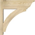 thumbnail image 3 of Ekena Millwork 8"W x 24"D x 24"H Thorton Rough Sawn Traditional Outlooker, Douglas Fir, 3 of 4