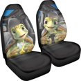 thumbnail image 3 of POLERO Turtle Family Front Seat Cover for Truck, 2pcs/Set Breathable Vehicle Seat Covers Winter Warm Anti-Scratch Auto Front Seats Seat Covers, 3 of 12