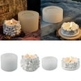 thumbnail image 3 of 3D Flower Embossed Silicone Candlestick Molds for Epoxy Resin Making Candle Holder Tealight Stand Gypsum Decoration, 3 of 12