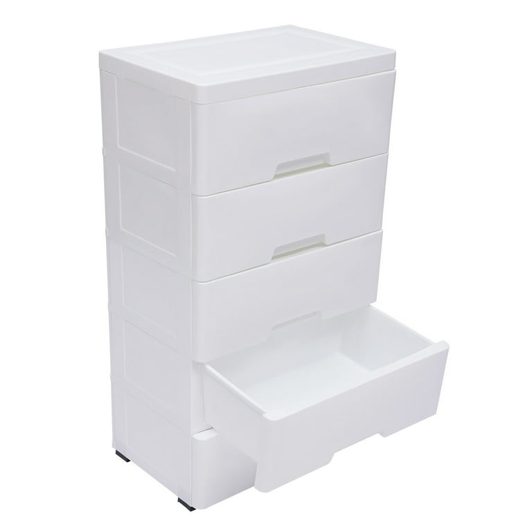 Plastic Drawers Dresser Storage Cabinet, 5 Drawers, Stackable Vertical  Clothes Storage Tower, Bedroom Tall Small Chest Closet - AliExpress