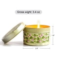 thumbnail image 4 of SCENTORINI Scented Candles Gift Set, 4 Packs Natural Soy Wax Travel Tins, Long Lasting Aromatherapy Candles for Home Decor, Christmas Wedding Party, 4 of 7