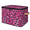 Multicolor 1, variant on ADECORIVY Black Pink Leopard Storage Bin with Zipper Lid, Fabric Foldable Shelf Baskets Boxes, Closet Lidded Storage Bins, Decorative Clothes Organizer for Bedroom Home