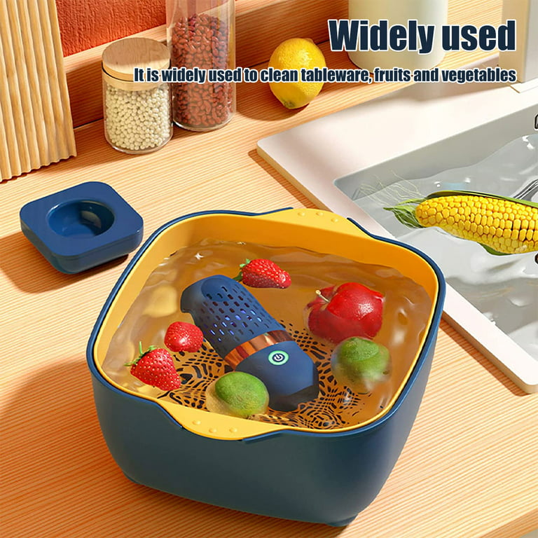 Fruit and Vegetable Cleaning Machine Portable Fruit Washer