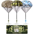 thumbnail image 1 of Parachute Toys Nutty Toys Army para niños sin enredos de más de 3 años, 1 of 7