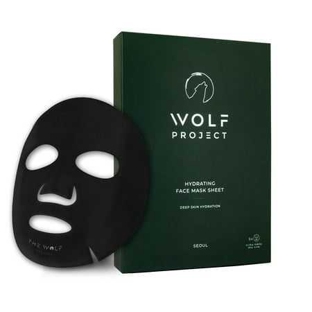 Wolf Project - Hydrating Face Mask Sheet - 5 pack
