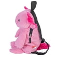 thumbnail image 3 of Wild Republic Backpack Axolotl, Stuffed Animal, 14 inch, Plush Toy, Fill is Spun Recycled Water Bottles, 3 of 5