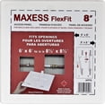 thumbnail image 1 of shiyou-MAXESS Flexfit 8” Spring Fastened Plastic Access Panel, Outside Dimensions 10" x 10". Fits Openings from 6” x 6” to 8-1/2” x 8-1/2”. Save by Purchasing 10 Pack, ASIN: B0CLWR6WDR, 1 of 4