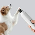 thumbnail image 2 of USB Rechargeable Nail Grinder With LED Light 5 Adjustable Speeds Quiet Trimming For Cats And Small Animals, 2 of 2