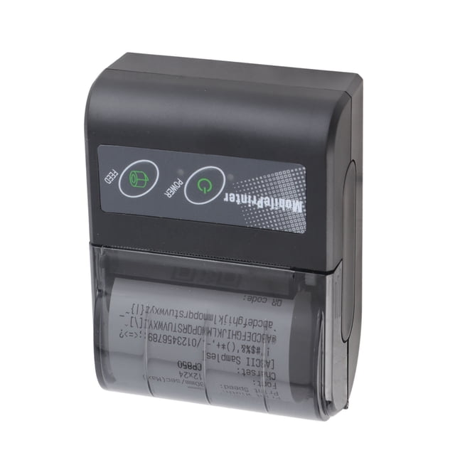 Receipt Printer, Versatile Energy Efficient Mini Ticket Printer Portable Easy To Use for Restaurant Sales Retail