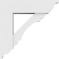 thumbnail image 3 of 5"W x 16"D x 16"H Standard Olympic Architectural Grade PVC Bracket with Traditional Ends, 3 of 11