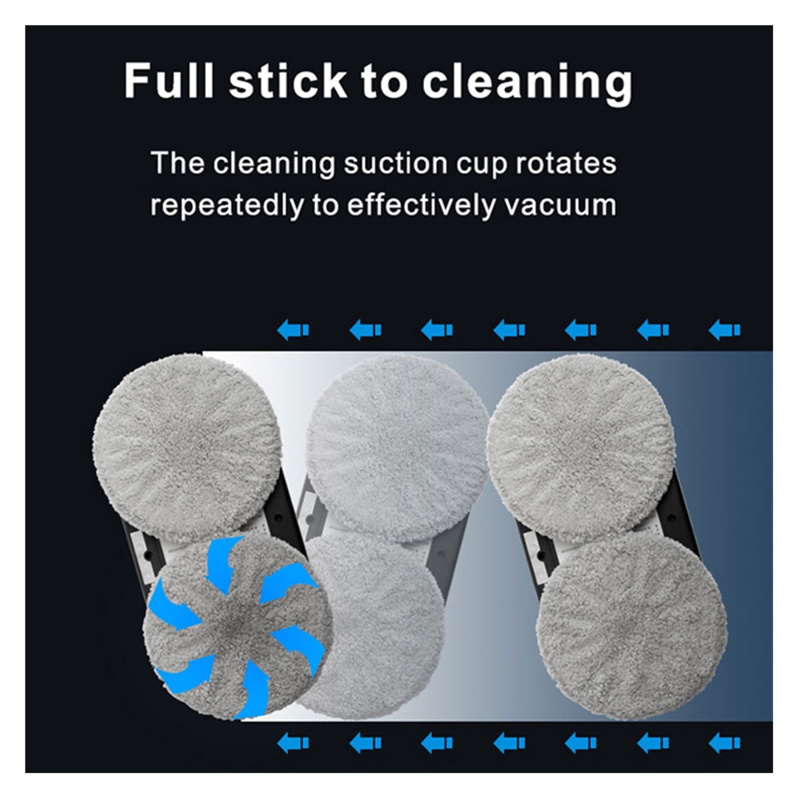 Ultra Thin Window Cleaning Robot With APPamp;Remote Intelligent Automatic Water Spray Electric Vacuum Cleaner Robot For Windows, Tiles, Bathrooms